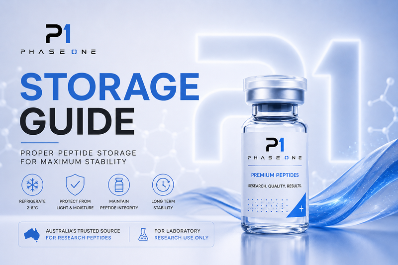 Australian Peptide Storage Guide  | Research Peptides Australia
