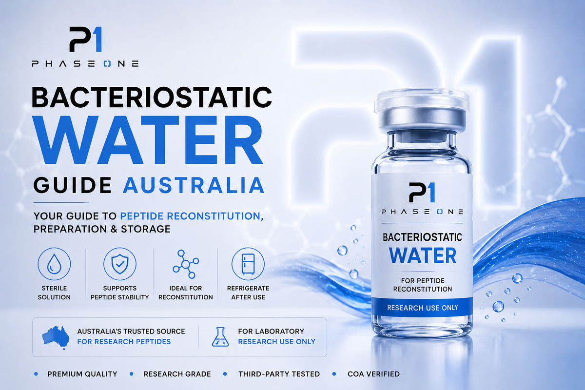Bacteriostatic Water for Peptides Explained | Australia