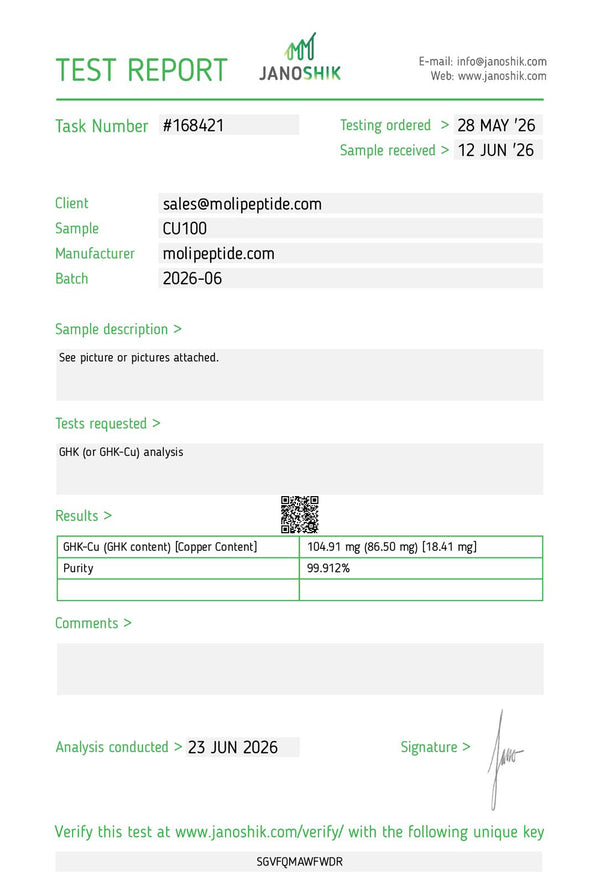 GHK-CU 100mg document
