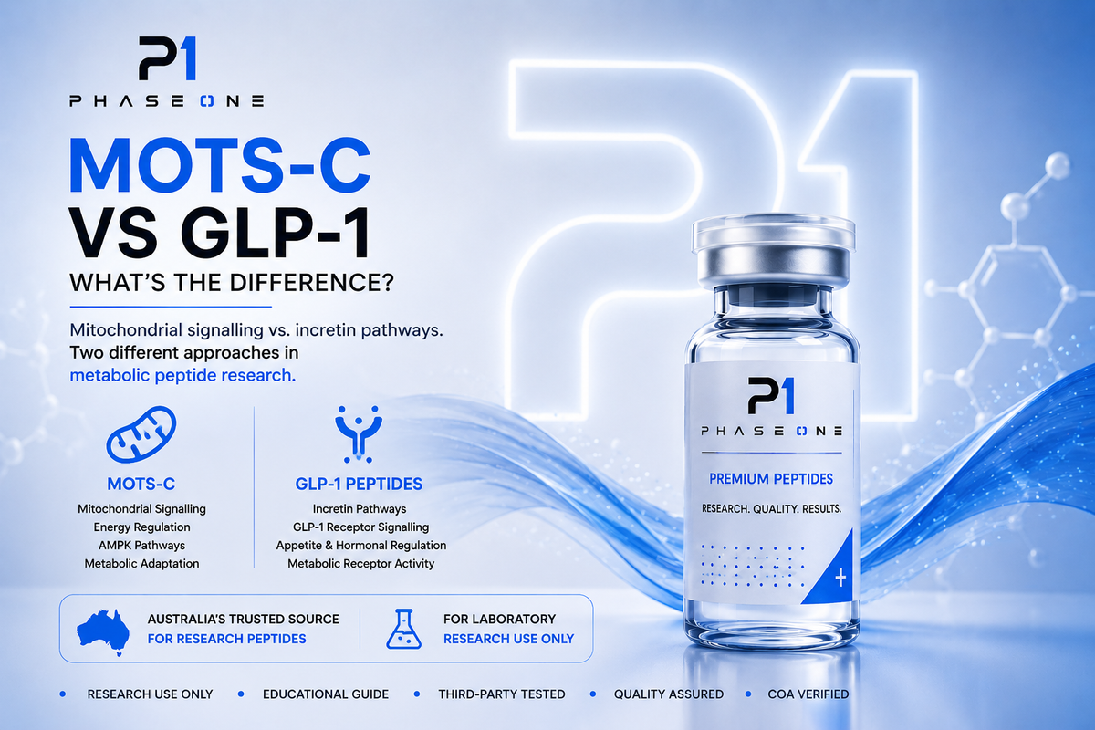 MOTS-C vs GLP-1 Peptides: Key Differences Explained