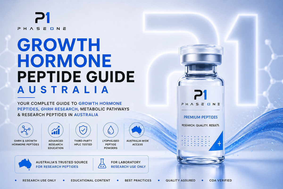 Growth Hormone Peptides Australia: GHRH vs GHRP Guide