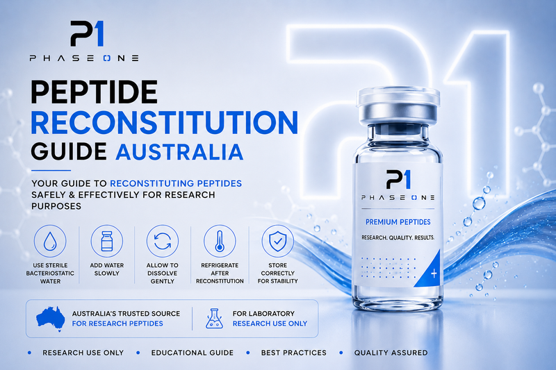 How to Reconstitute Peptides | Australia Guide