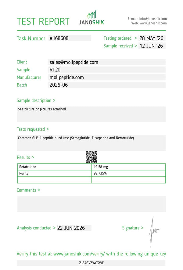 Retatrutide 20mg document
