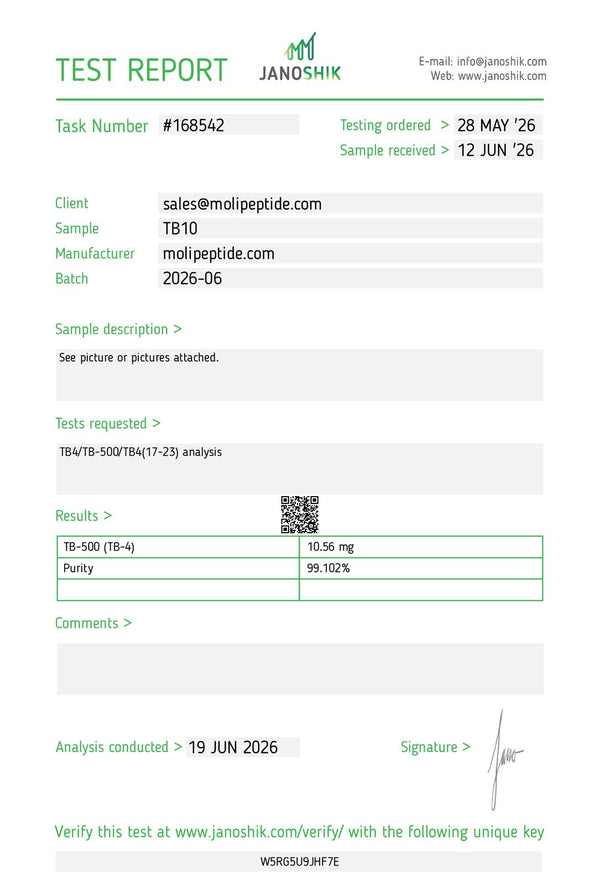 TB500 10mg document