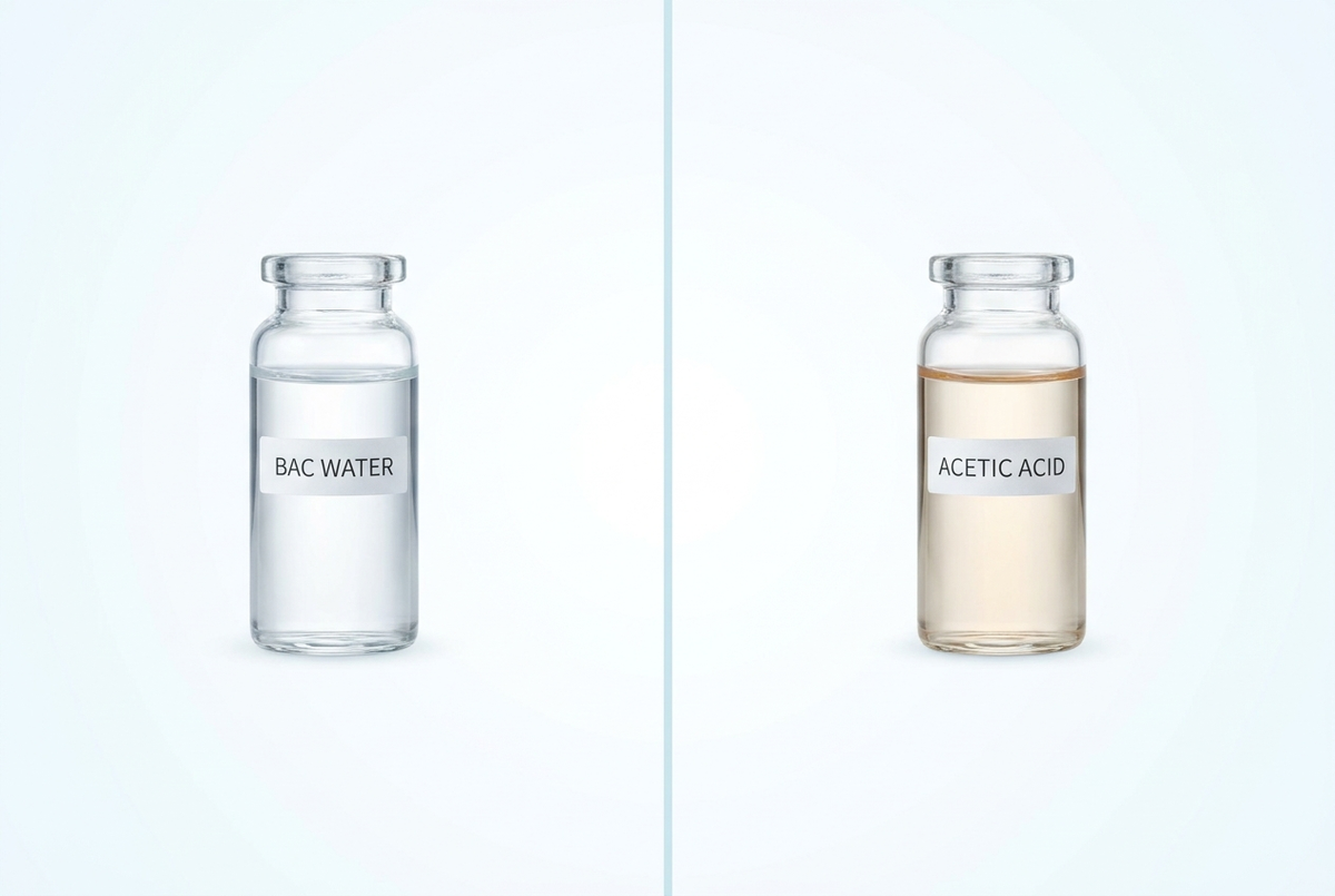 Bac Water vs Acetic Acid for Peptides | Australia Guide