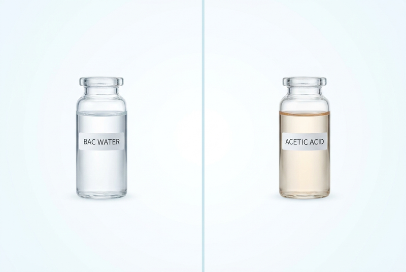 Bac Water vs Acetic Acid for Peptides | Australia Guide