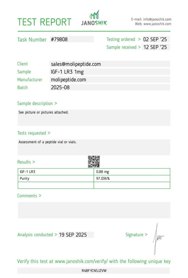 LGF-1 LR3 1mg document